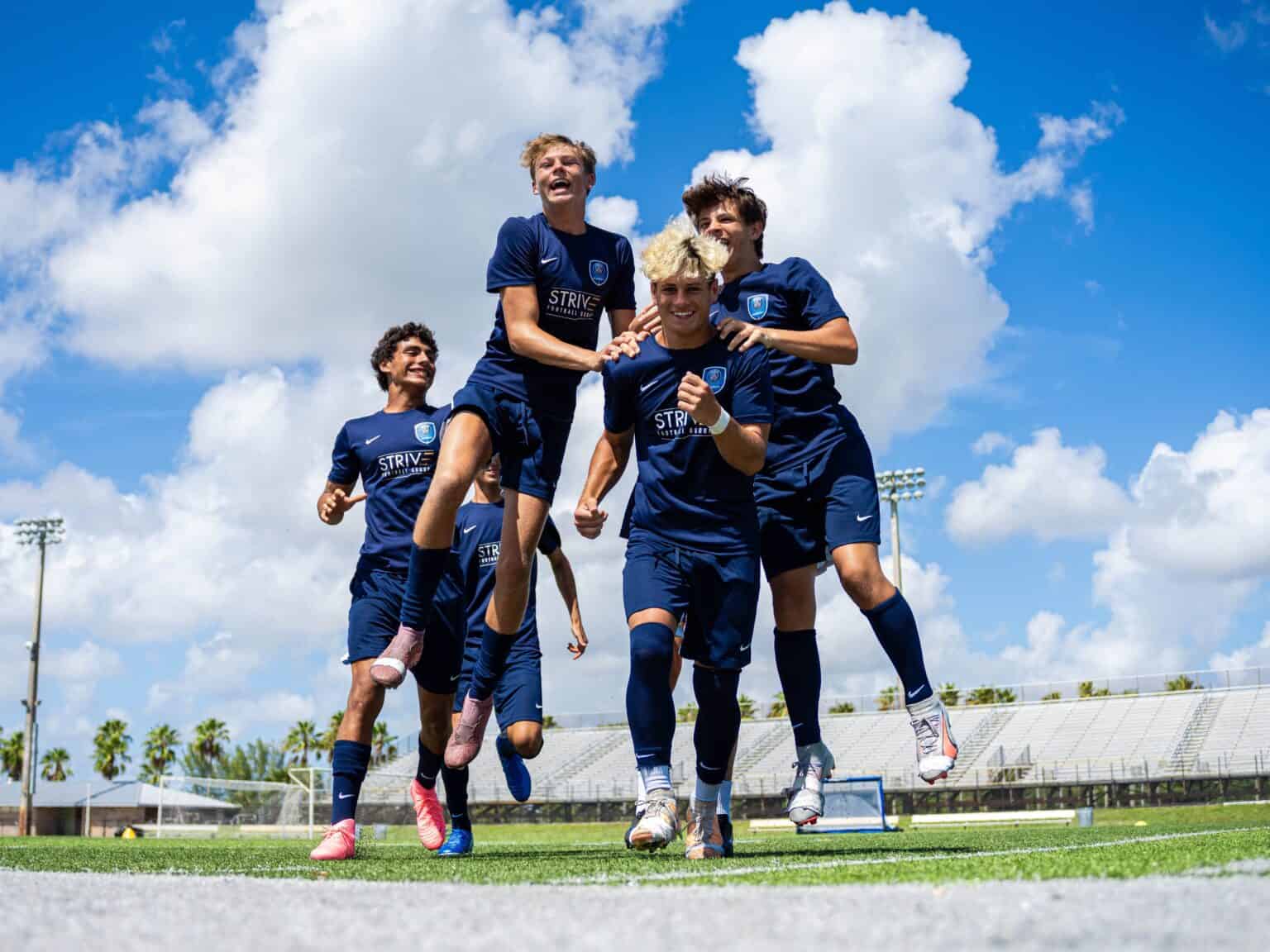 Entrenamiento diario en el PSG Academy Pro Camp Virginia